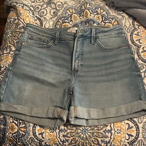 LC Lauren Conrad Light Blue Jean Shorts